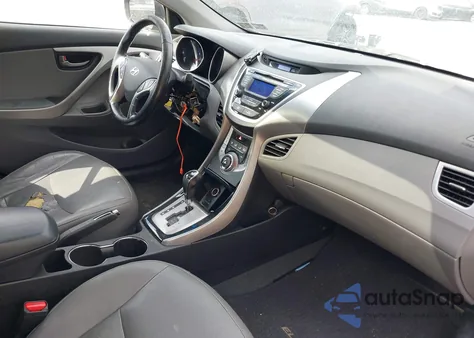 2013 Hyundai Elantra Limited из США, поврежденный, VIN 5NPDH4AE2DH383654